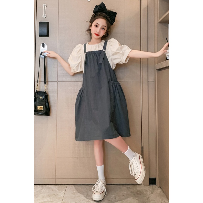 CALOBABY váy bé gái mùa hè Váy Bé Gái  váy xinh váy cho bé gái váy công chúa bé gái váy công chúa bé gái đầm công chúa bé gái váy mùa hè váy công chúa cho bé gái váy hè cho bé gáiBộ Đầm Hai Dây Thời Trang Xinh Xắn