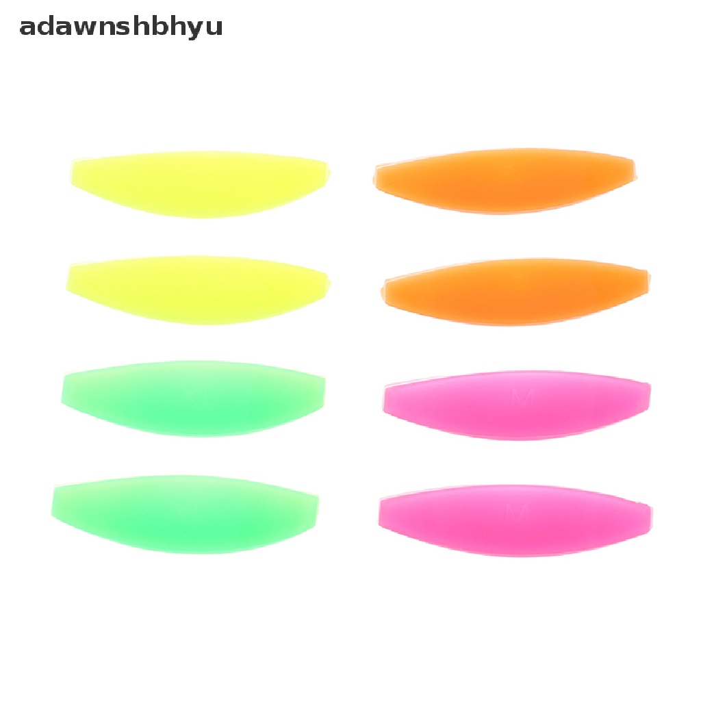Set 4 Cặp Đệm Silicone Hỗ Trợ Uốn Cong Lông Mi Có Thể Tái Sử Dụng