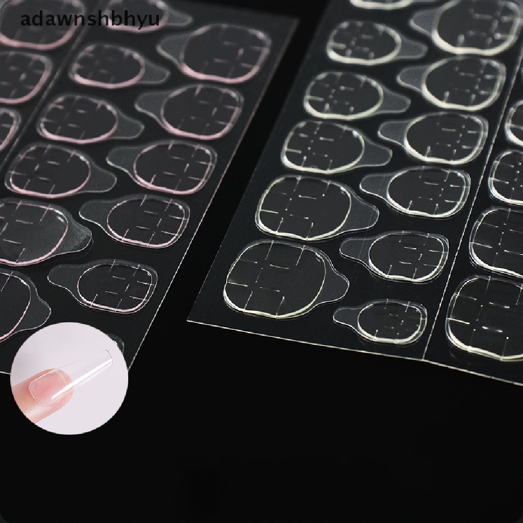 Set 240 Miếng Dán Hai Mặt Trong Suốt Trang Trí Móng Tay