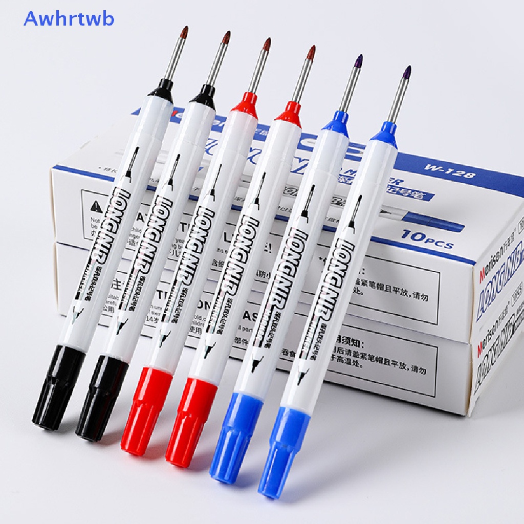 Bút Đánh Dấu Hai Đầu Lỗ Sâu Bằng Kim Loại 20mm Dành Cho Làm Mộc / Phòng Tắm Mới