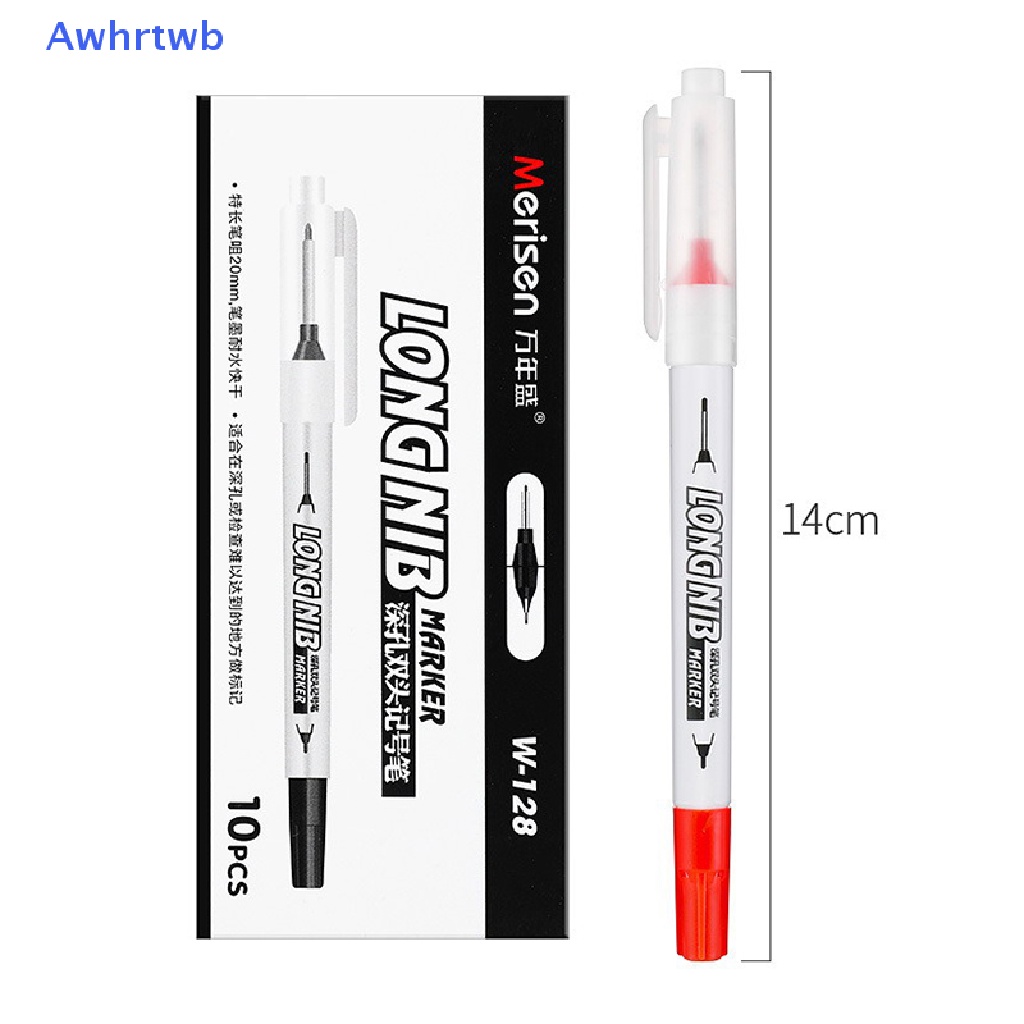 Bút Đánh Dấu Hai Đầu Lỗ Sâu Bằng Kim Loại 20mm Dành Cho Làm Mộc / Phòng Tắm Mới