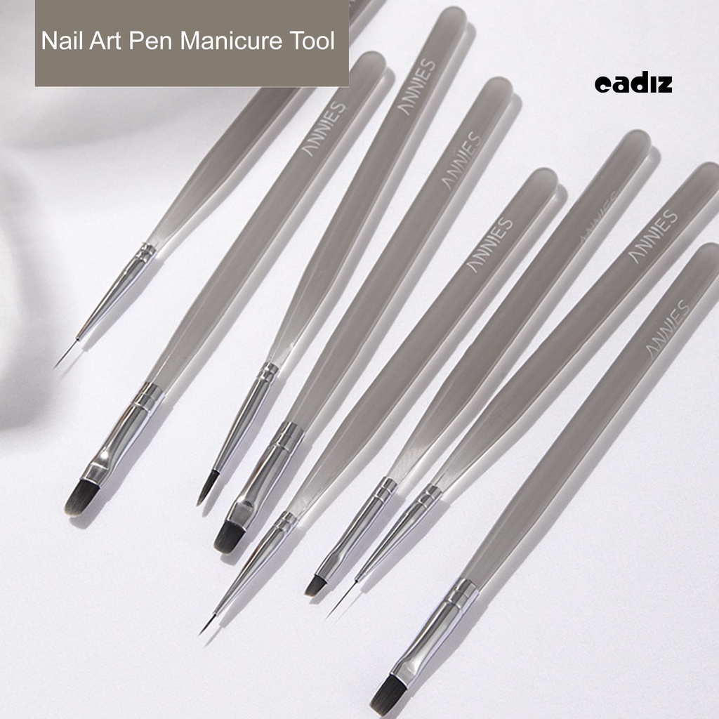 Cọ Vẽ Trang Trí Móng Nghệ Thuật Đầu Cọ Mềm Mại Linh Hoạt Chống Trầy Xước Tiện Dụng