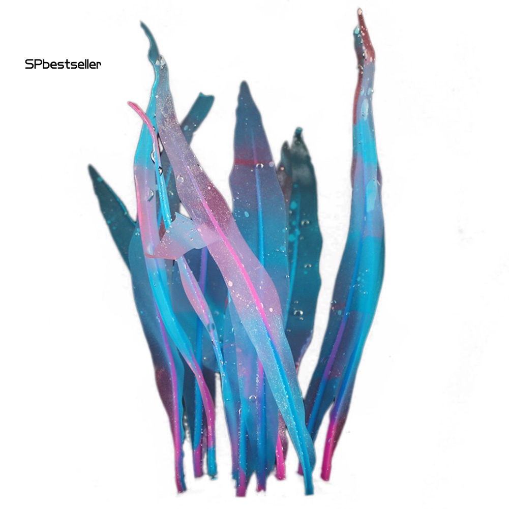 Cây Cảnh Giả Bằng Silicon Mềm Trang Trí Bể Cá