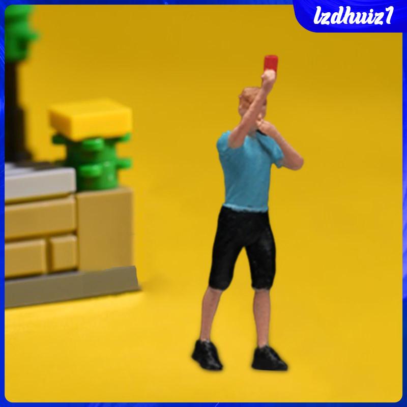 Mô Hình Người Tỉ Lệ 1 / 64 Dùng Trang Trí Nhà Búp Bê DIY