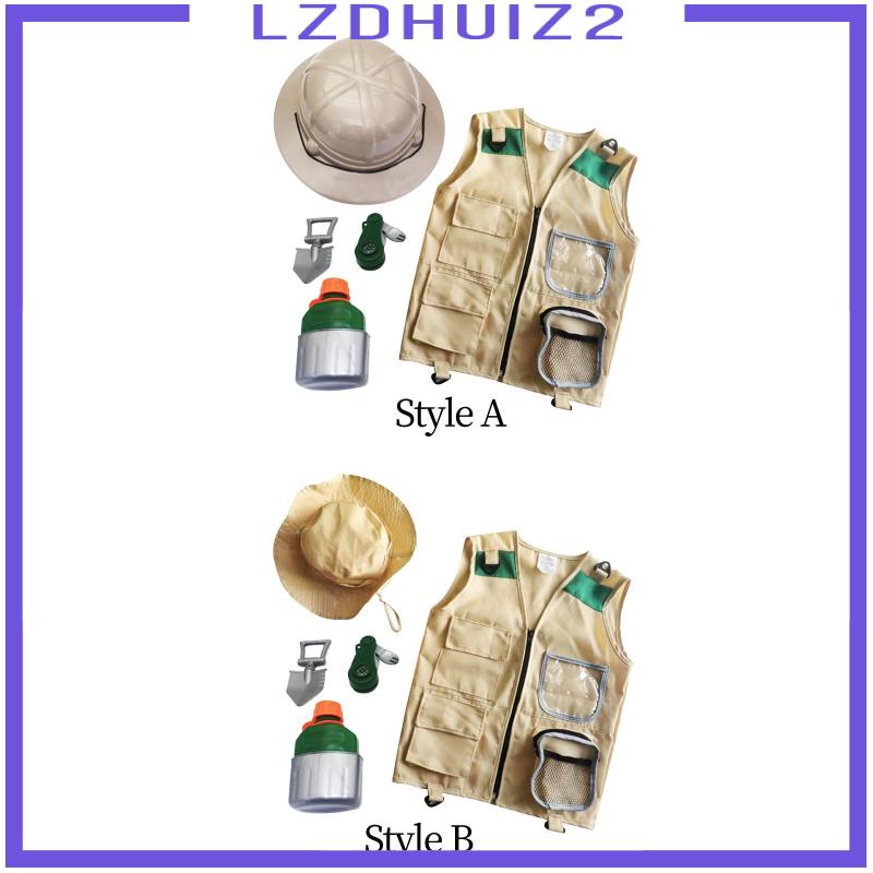 Bộ Đồ Chơi Áo Vest Có Thể Giặt Được [Lzdhuiz] Giáo Dục Phiêu Lưu Ngoài Trời