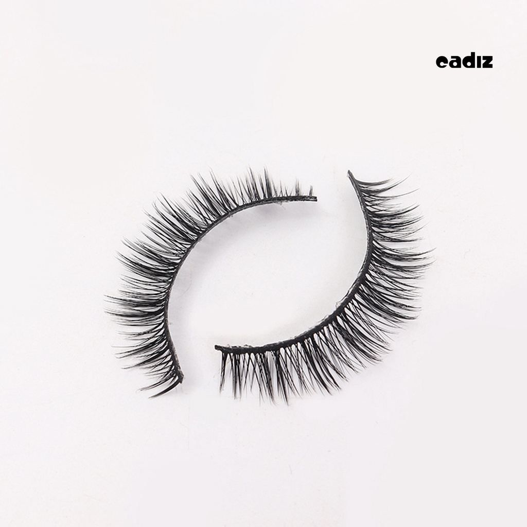 Bộ 5 Cặp Lông Mi Giả Mềm Cong Dày 3D Dùng Trang Điểm Hàng Ngày