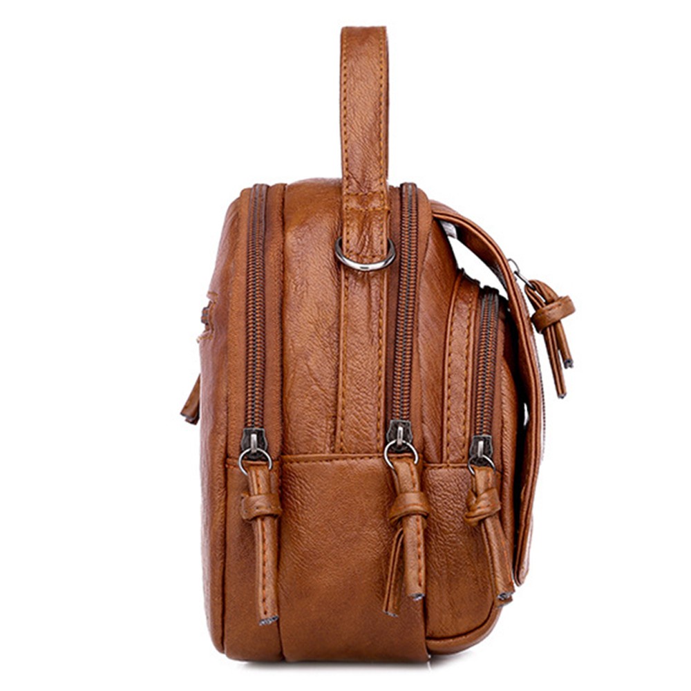 Túi Xách Da PU Phong Cách Retro Thời Trang Cho Nữ