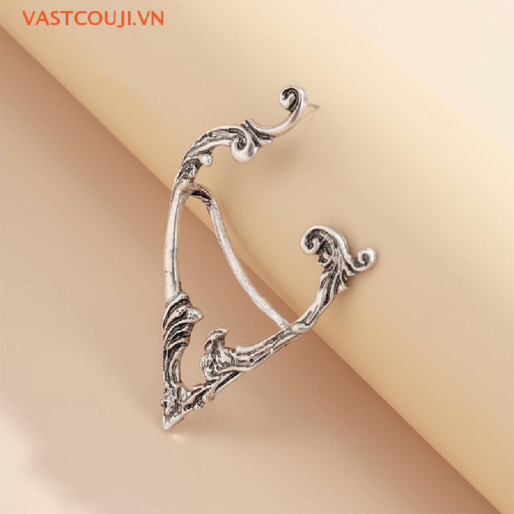 Khuyên Kẹp Vành Tai Không Xỏ Lỗ Phong Cách Gothic Cho Nữ