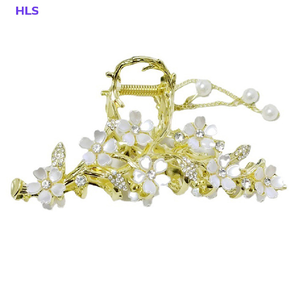 1 Kẹp Tóc Đính Ngọc Trai Dễ Thương Dành Cho Nữ