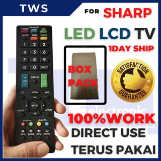 Điều khiển từ xa rm-l1238 / 1346 cho tv sharp led lcd| điều khiển từ xa cho tv sharp | điều khiển từ xa cho tv sharp