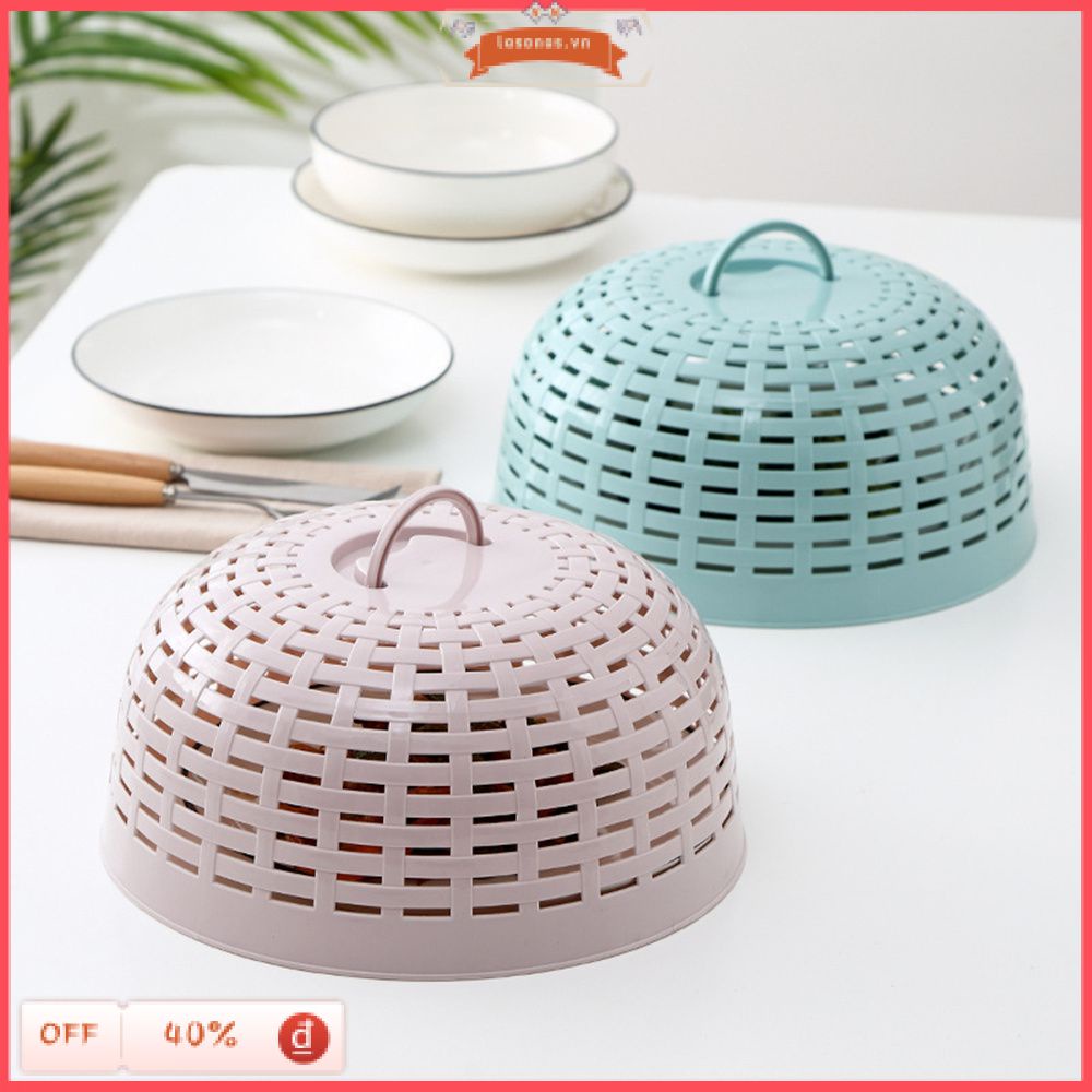 Lồng Bàn Nhựa Đậy Thức Ăn Chống Ruồi Tiện Dụng Ốp