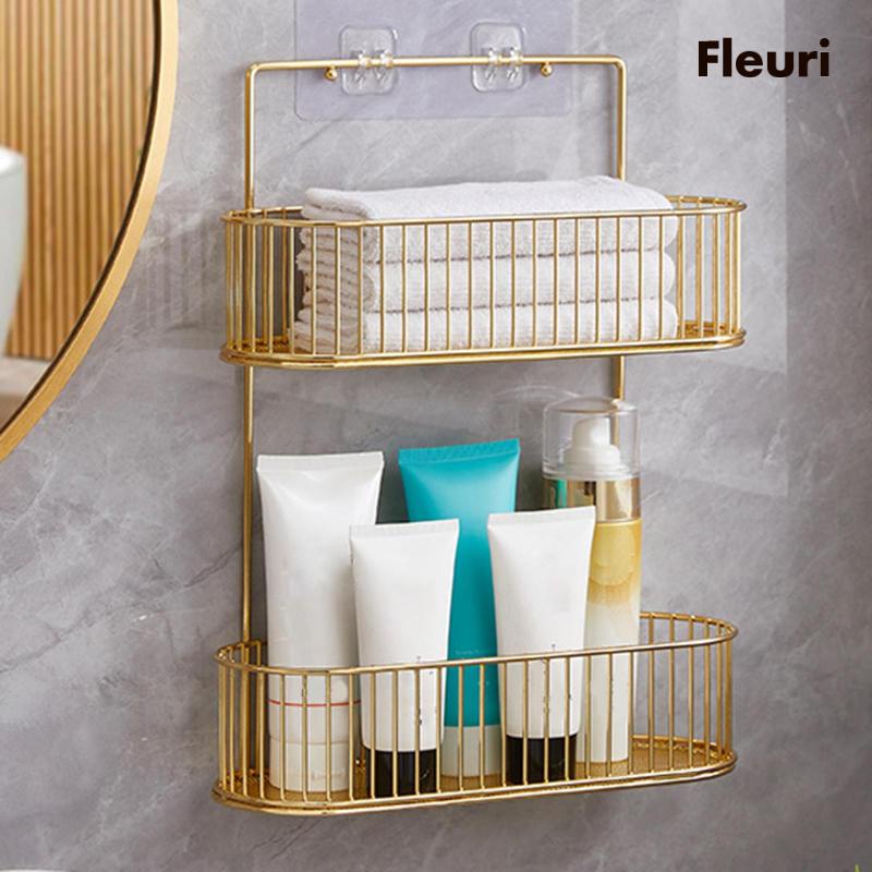 Giá Đỡ Dầu Gội Gắn Tường Không Cần Khoan Tiện Dụng Cho Phòng Tắm