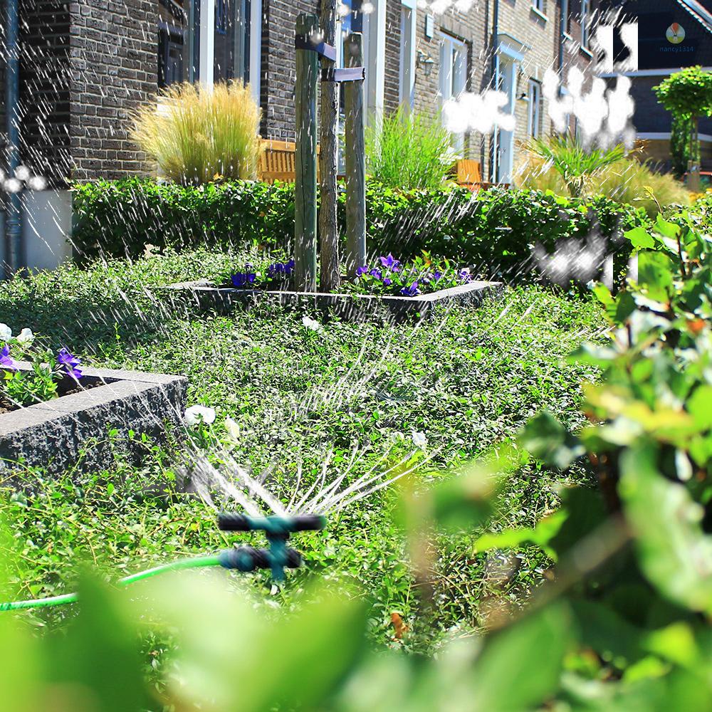 Vòi Phun Nước Tưới Cây Tự Động Xoay 360 Độ Bằng Nhựa Tiện Dụng