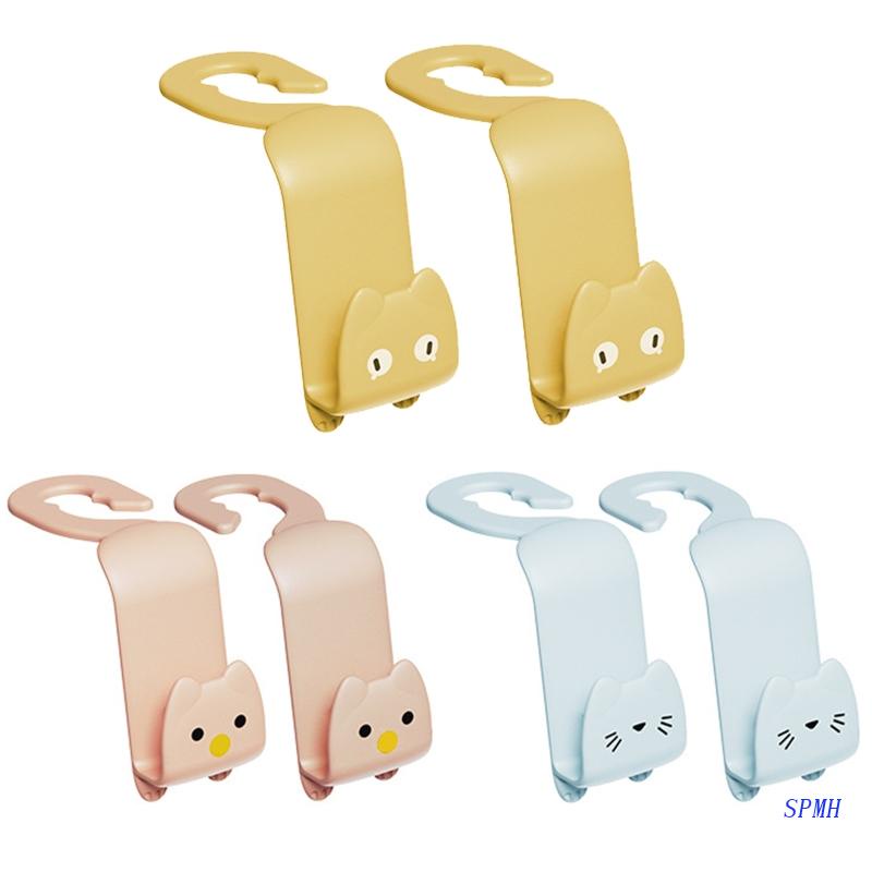 Bộ Móc Treo Đồ Gắn Ghế Ngồi Xe Hơi Bằng ABS Tiện Dụng