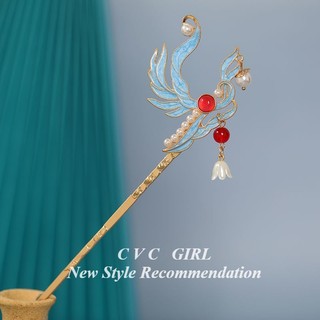 Trâm cài tóc phong cách hanfu cổ điển cho nữ
