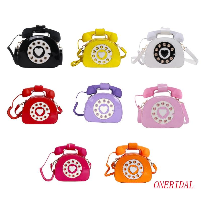 Túi Tote Đeo Vai / Đeo Chéo Bằng Da PU Hình Điện Thoại Phong Cách Đường Phố Cho Nữ