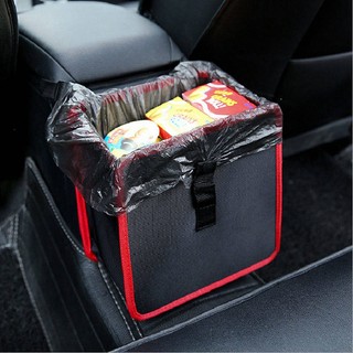 Car Garbage Box Portable Storage Box Garbage Bag for Vehicles Chair Back Trash Can Sundries Storage Car Simple Hanging Bag y8dW