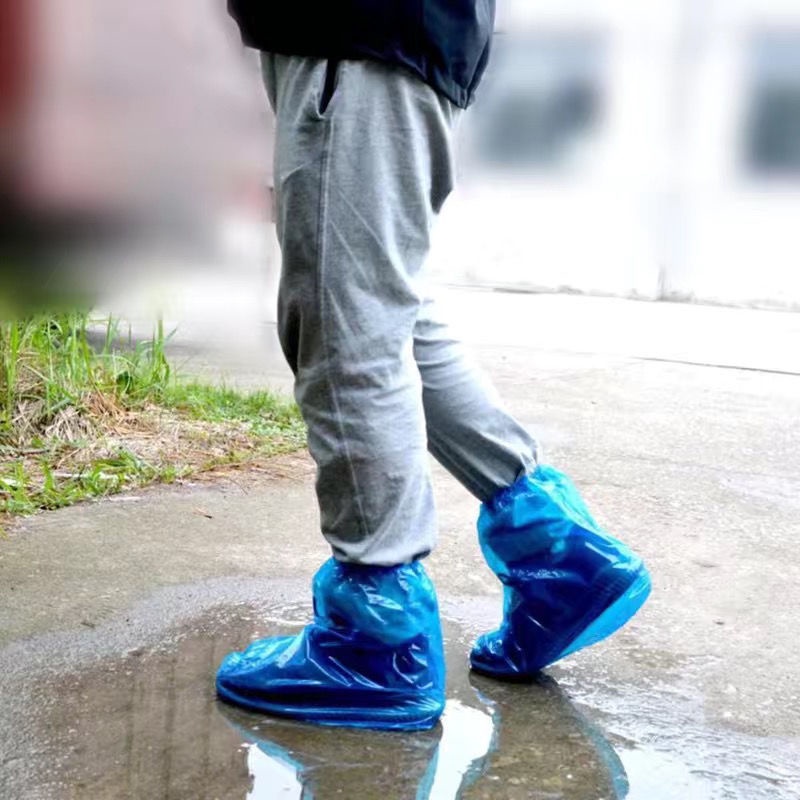 Bọc Giày dùng một lần cho trẻ em ỦNG ĐI MƯA ngoài trời đặc biệt siêu dày chống trượt ngoài trời cho 