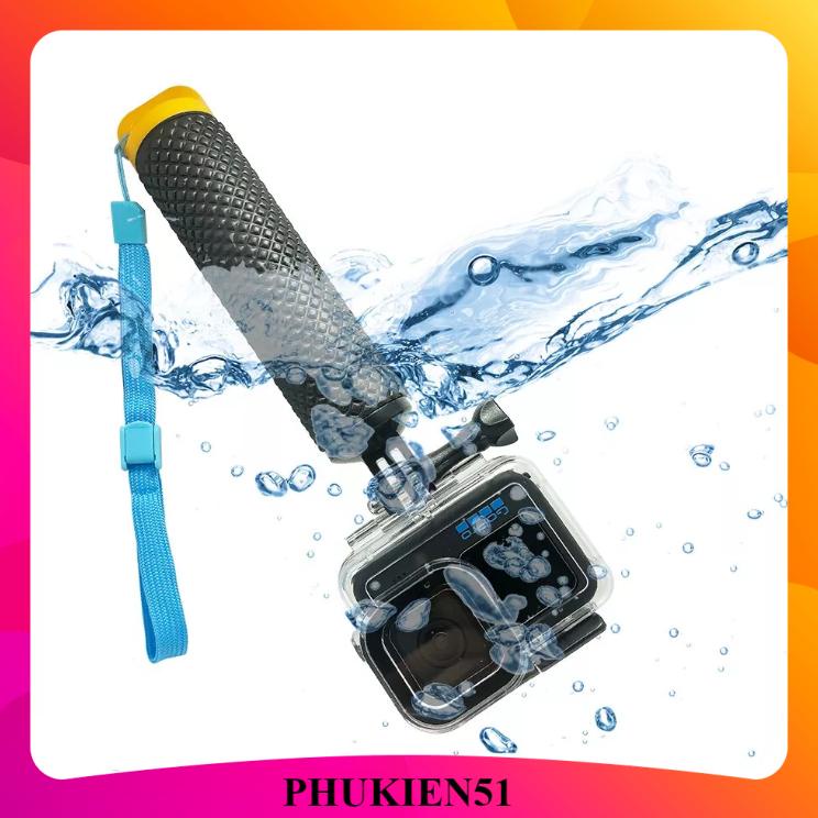 Tay Cầm Nổi Cho Go Pro Hero 10 9 8 7 6 5 4 Màu Đen Chống Nước Thể Thao-Phụ kiện Cam hành trình Gopro giá rẻ