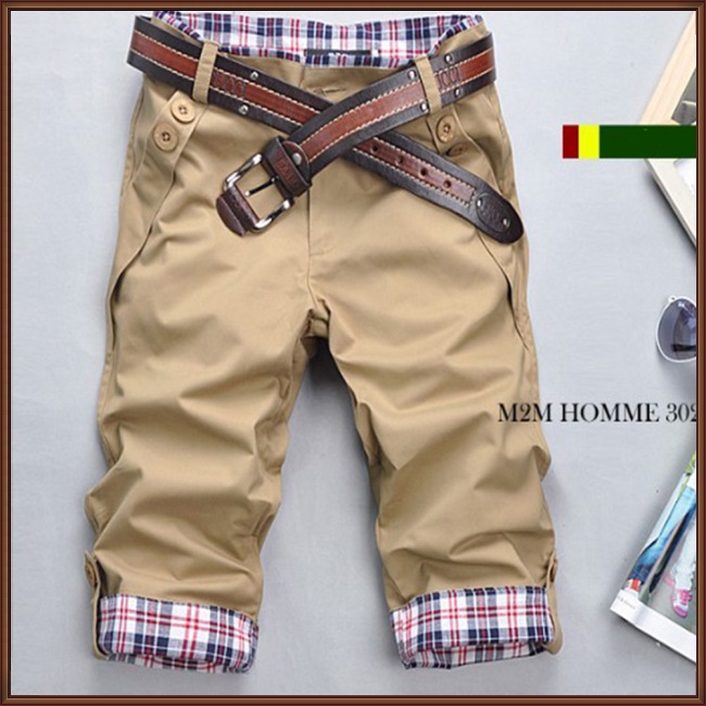 Quần Dài Dáng Ôm Có Khóa Kéo Thời Trang Cho Nam