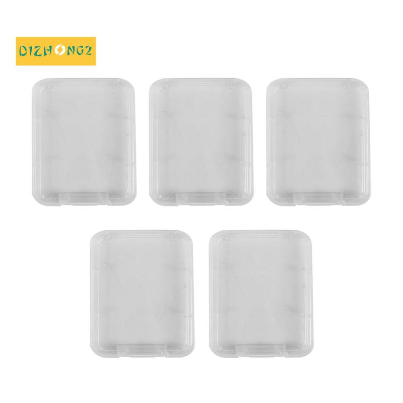 Hộp Đựng Thẻ Nhớ SD SDHC MMC XD CF 5 Series Màu Trắng Trong Suốt