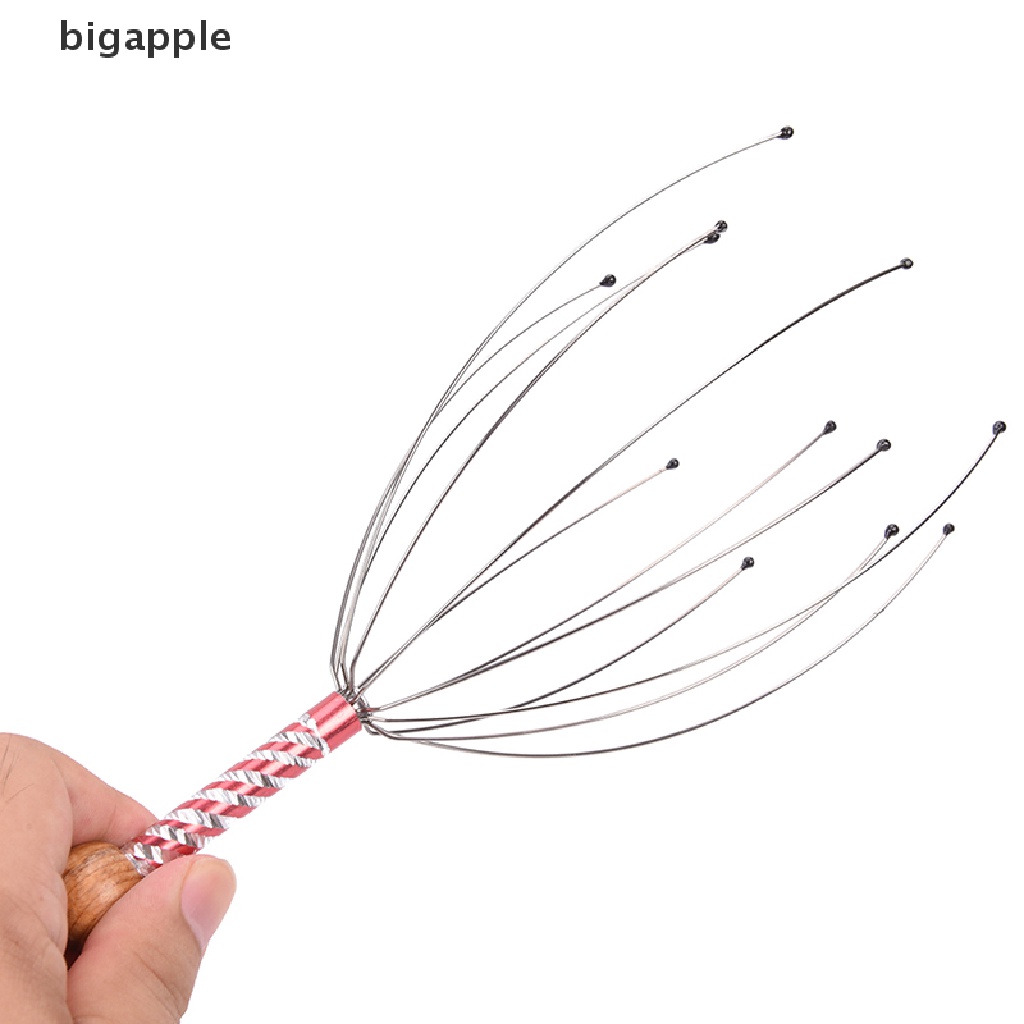 Bigapple Bộ 2 Dụng Cụ Mát Xa Thư Giãn Hình Bạch Tuộc Cho Cổ / Eo / Cổ / Chăm Sóc Sức Khỏe RDG