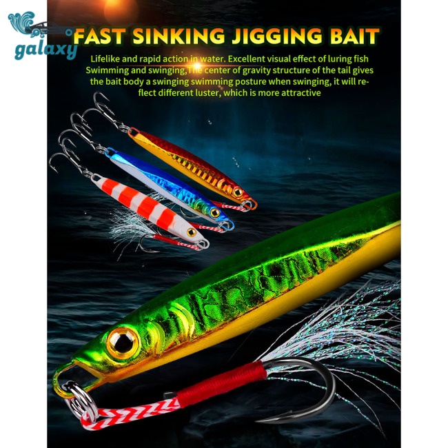 Galaxy Mồi Giả Câu Cá 7g / 10g / 15g / 20g / 30g