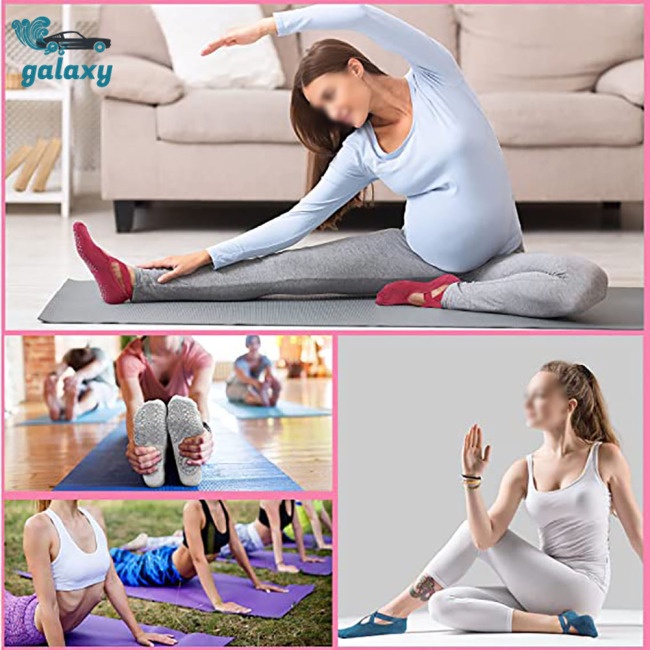 Galaxy 1 Đôi Tất Múa Ballet Chống Trượt Thoáng Khí Cho Nữ