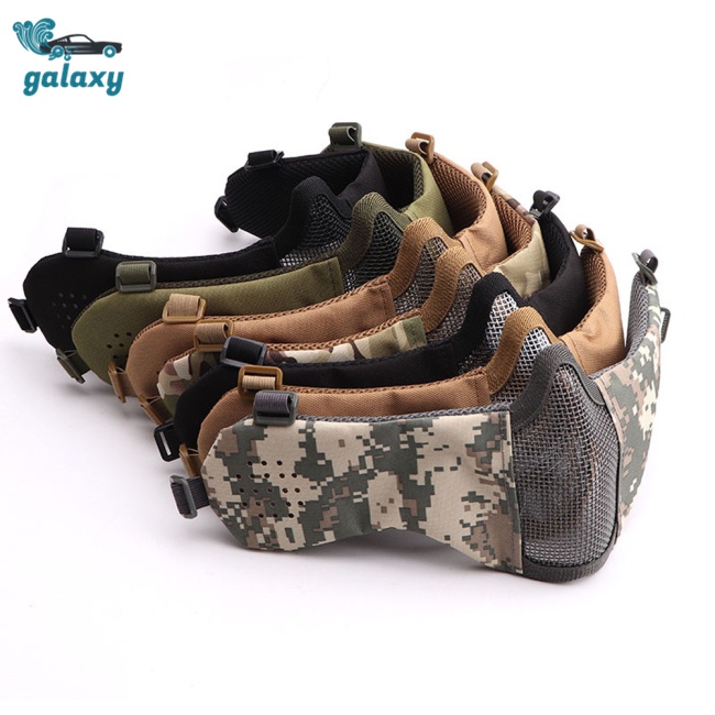 Galaxy Khẩu Trang Nửa Mặt Bằng Vải Oxford Gọn Nhẹ Thoáng Khí Bảo Vệ Tai