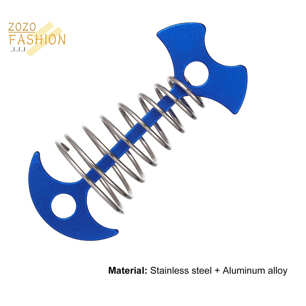 Cọc Giăng Lều Trại Hình Xương Cá Chống Mòn Tiện Dụng