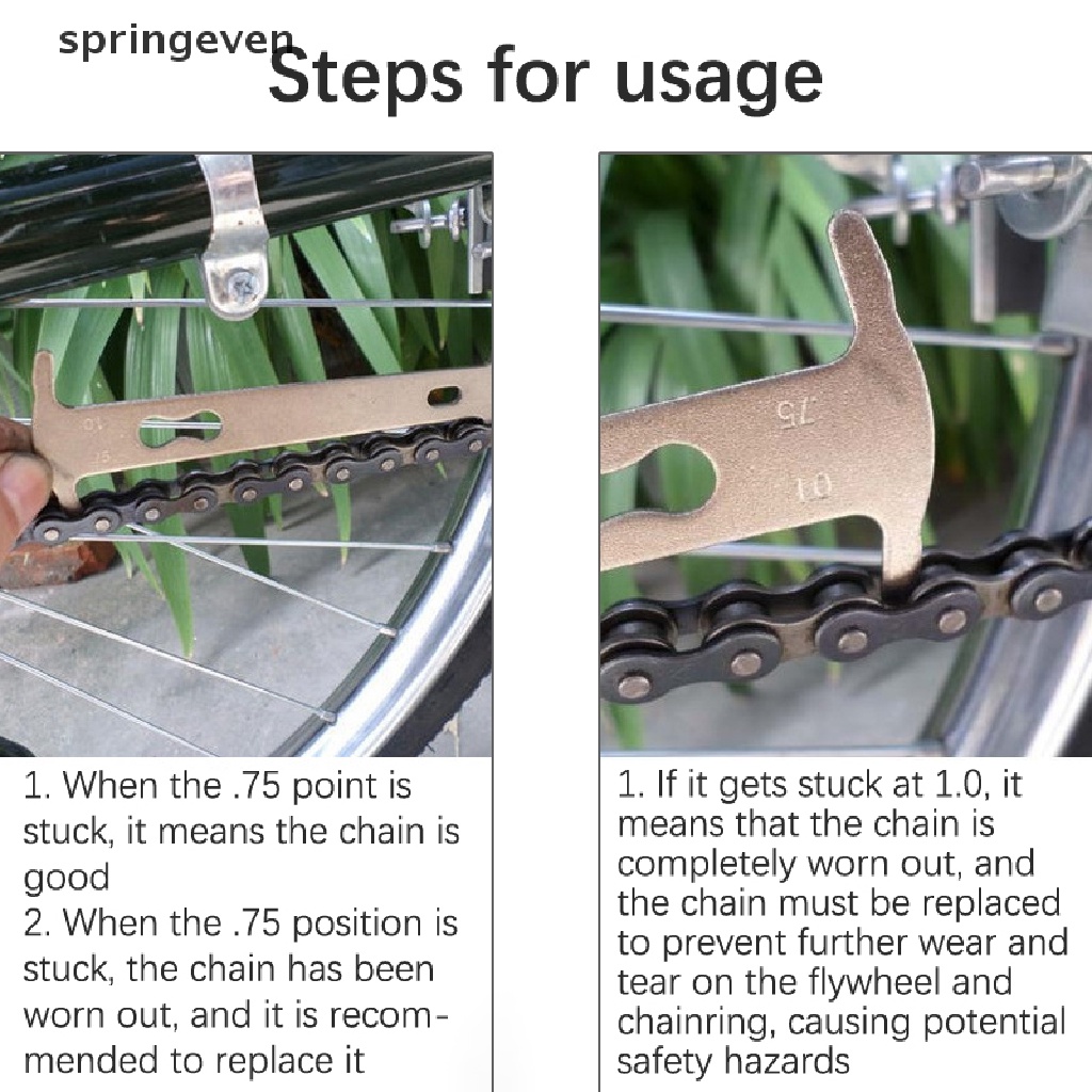 Thước Đo Dây Xích Xe Đạp Leo Núi Thay Thế Tiện Dụng