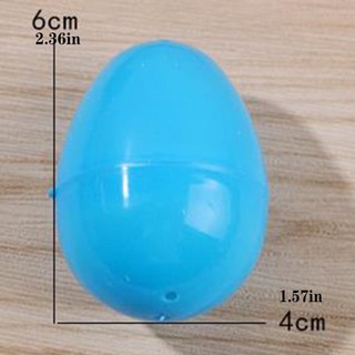 12Pcs Easter Egg Fillable Surprise Gift Plastic Eggs Funny Easters Toy