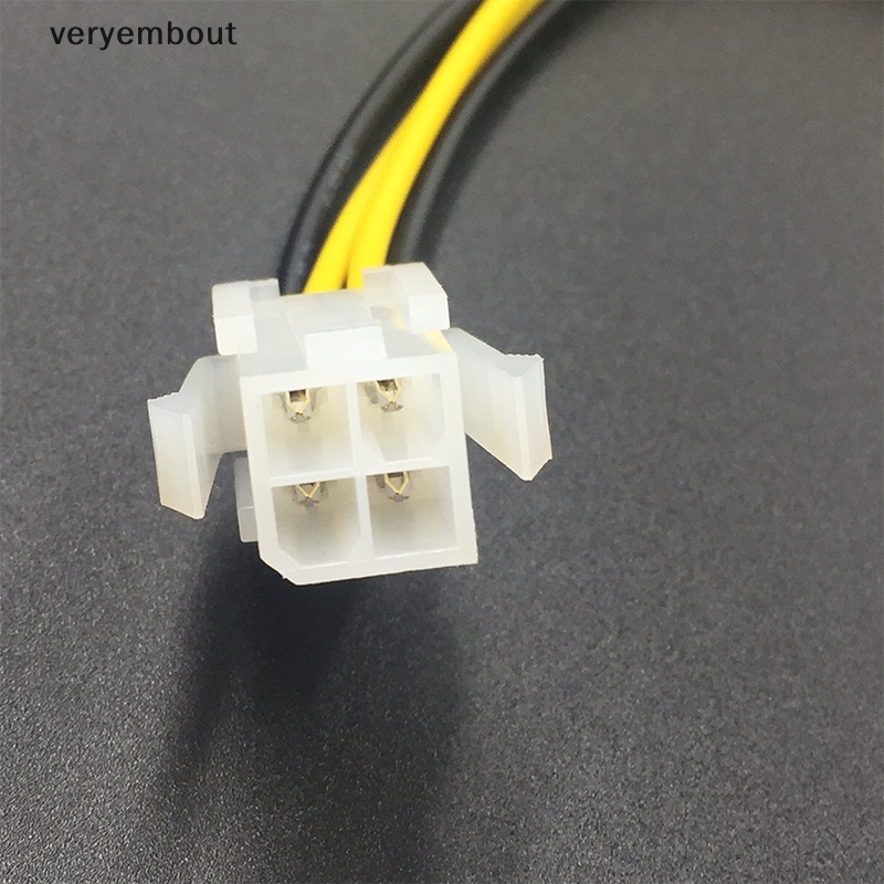 Dây Cáp Nối Dài 20cm Chuyển Đổi 4 Pin Male Sang 4Pin Female Dành Cho CPU Máy Tính PC