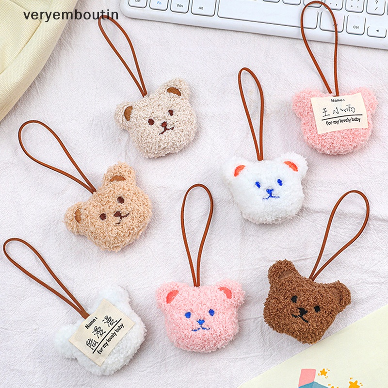 Mặt Dây Chuyền Hình Gấu Hoạt Hình Dễ Thương Treo Thẻ Tên Trẻ Em