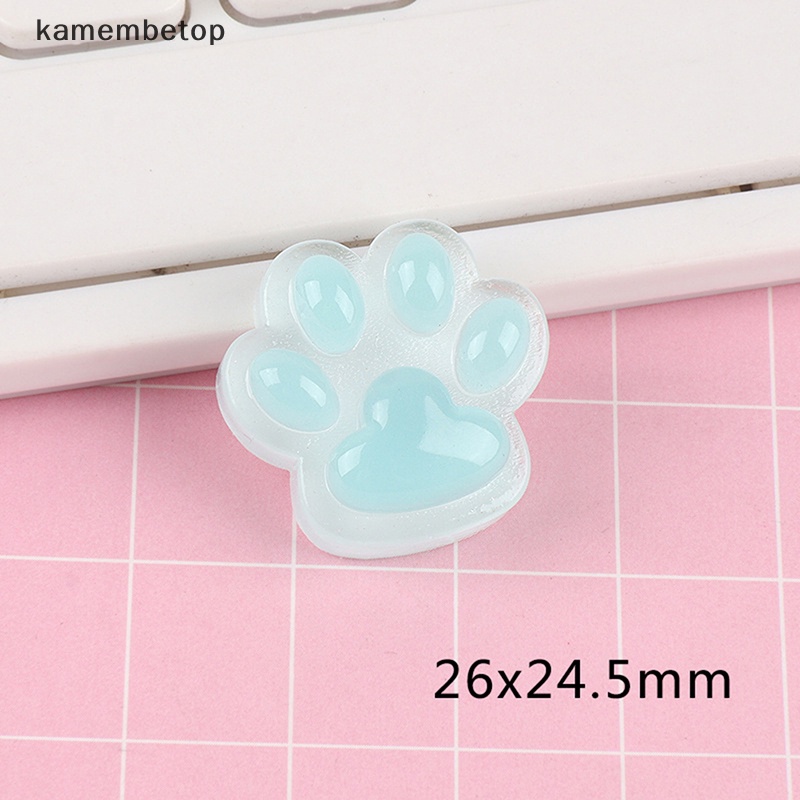 Bộ 5 Móng Vuốt Mèo Dạ Quang Tự Làm Bằng Nhựa Resin Màu Sắc Ngẫu Nhiên