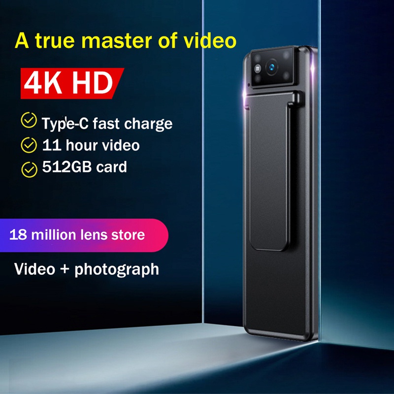 Camera Ghi Hình Ghi Hình 1080P HD Hồng Ngoại Hỗ Trợ Tầm Nhìn Ban Đêm