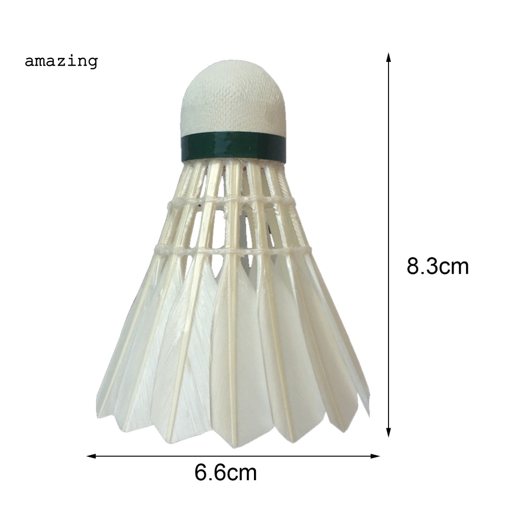 Set 12 Quả Cầu Lông Chống Gió Độ Dày Cao Có Thể Tái Sử Dụng