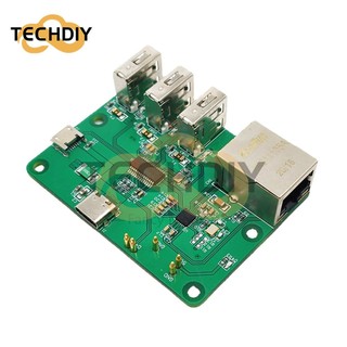 Bảng Mạch Mở Rộng HUB Mạng Cổng USB Sang Ethernet HUB Raspberry Pi Zero