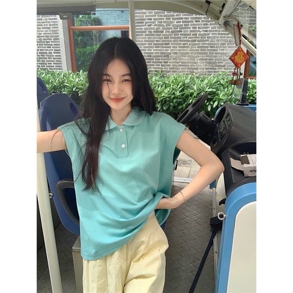 Áo Thun Tay Ngắn Thiết Kế Mới Thời Trang Mùa Xuân Hè Dành Cho Nữ