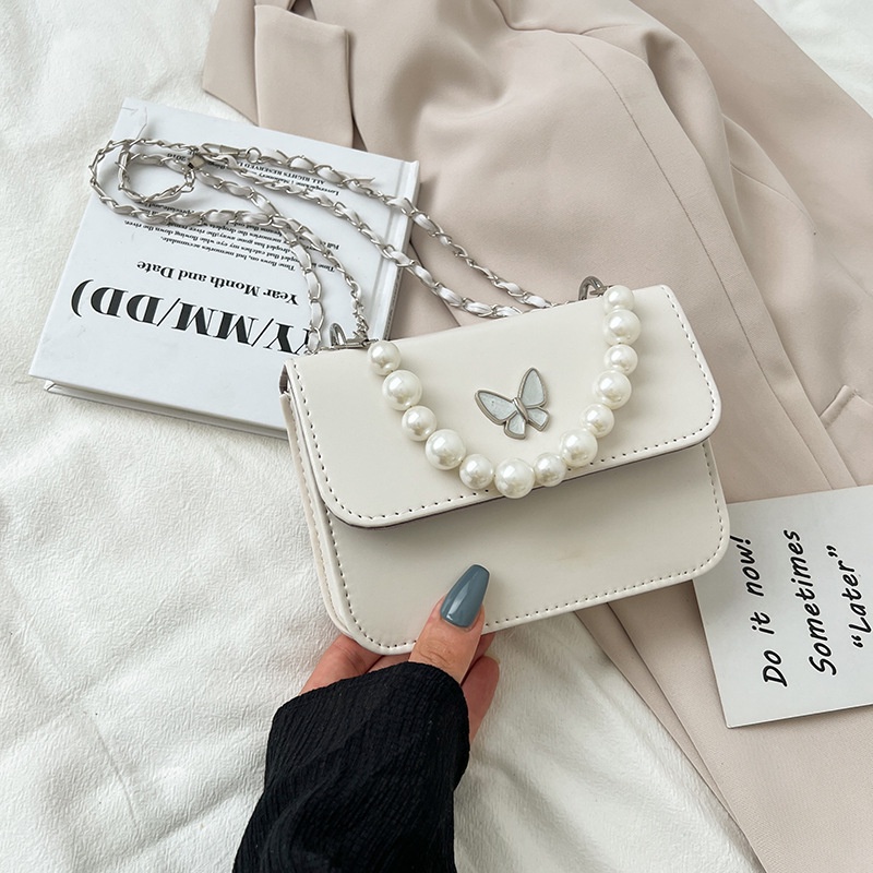 Túi Đeo Chéo AYW217 Kết Cấu Ngọc Trai