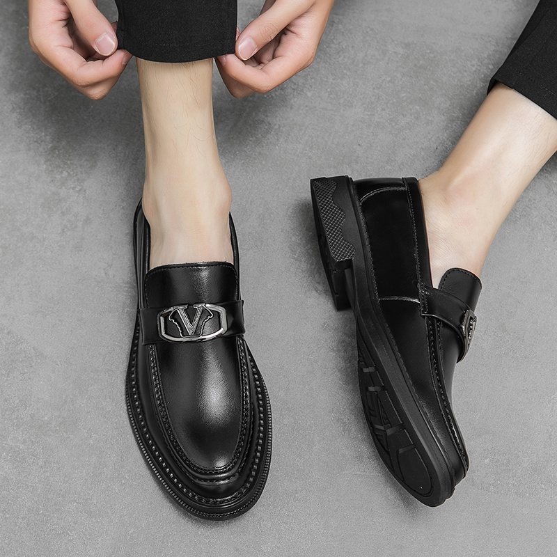 Giày Brogues Phong Cách Ý Thoải Mái Chất Lượng Cao Cho Nam
