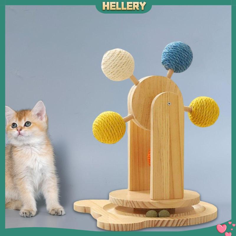 Đồ Chơi Tương Tác Với Mèo Hình Bánh Xe Độc Đáo