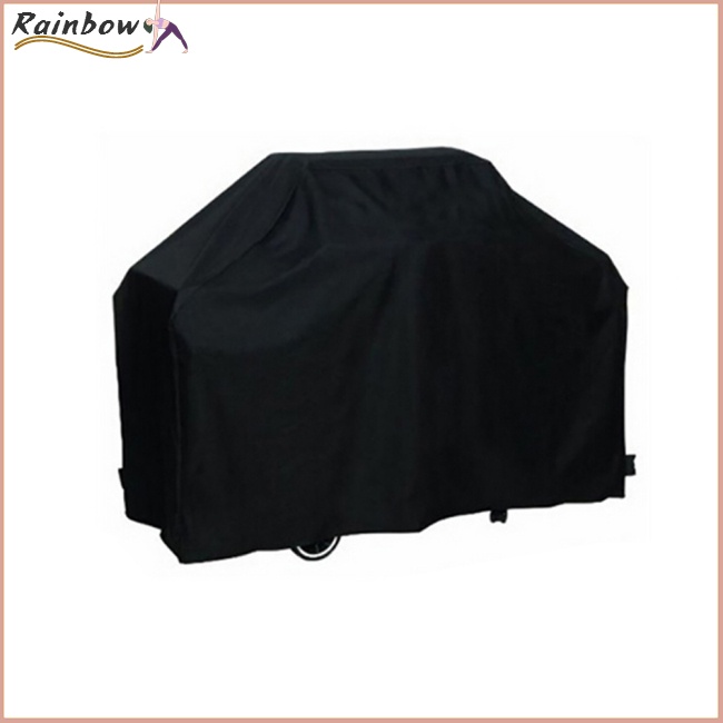 Vỏ Bọc Polyester Màu Đen Chống Bụi Cho Đồ Nội Thất BBQ Ngoài Trời