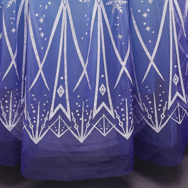 Đầm Hóa Trang Công Chúa Elsa Trong Phim Frozen 2 Cho Bé Gái