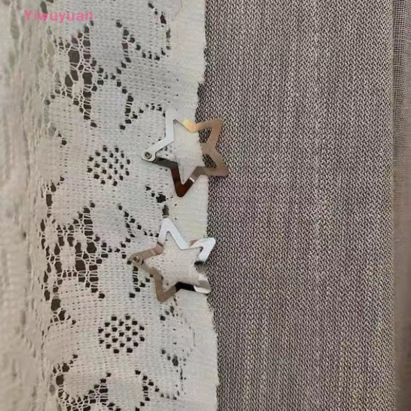 (MớI) Bộ 10 KẹP TóC HìNh Ngôi Sao Dễ Thương Cho Nữ