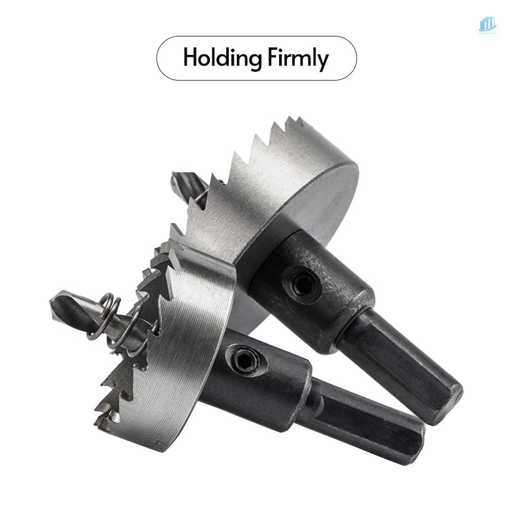 Set 6 Mũi Khoan Lỗ HSS 16 / 18.5 / 20 / 25 / 30 / 35mm Bằng Thép Không Gỉ Tiện Dụng