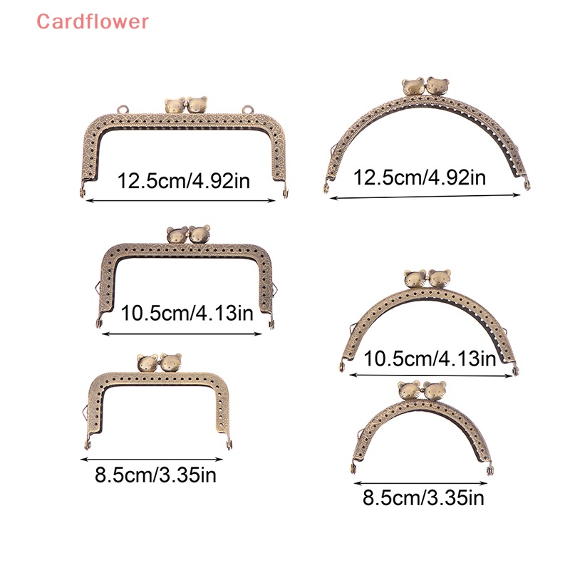 Bộ 10 Khung Ví Cầm Tay 8.5 / 10.5 / 12.5CM Bằng Kim Loại Mới