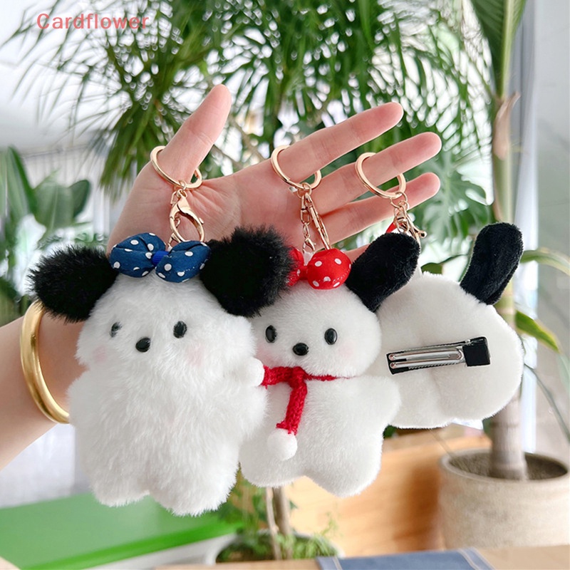 Móc Khóa Búp Bê Nhồi Bông Pochacco Plushie Dễ Thương Mới