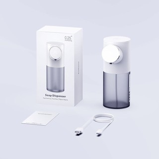 Automatic Foam Dispenser LED Display Rechargeable Household Desktop Automatic Soap Dispenser Automatic Foaming Dispenser