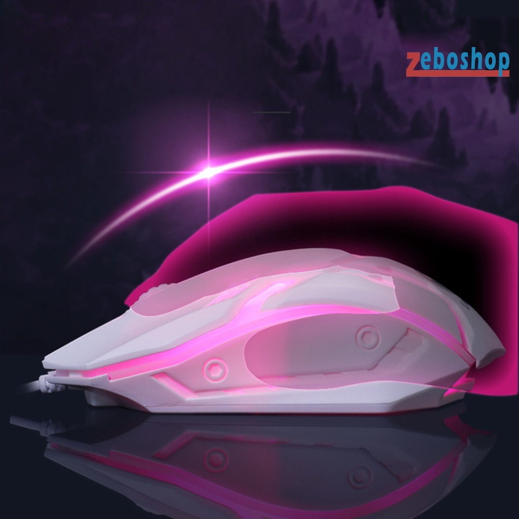 Bộ 2 Bàn Phím Và Chuột GTX300 Có Dây Đèn Nền Bằng Nhựa Dành Cho Máy Tính